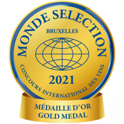 2021 Gold - Monde Selection Bruxelles