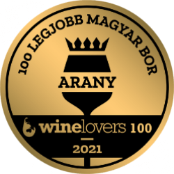 2021 Gold - WineLovers 100 Legjobb Magyar bor