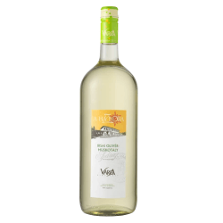 Varga Haz Bora Irsai Oliver Muskotaly Cuvee Bubis szaraz Hauswein aus Ungarn.