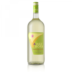 Varga Haz Bora Irsai Oliver Muskotaly Cuvee Bubis szaraz Hauswein aus Ungarn.