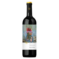 Ostoros Bor Soltesz Egri Bikaver Grand Superior Pajados-Dülö Rotwein Cuvee aus Ungarn.