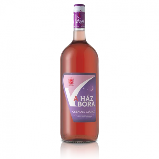 Varga Ház Bora Csendes Rozé száraz Rose Hauswein | 1,5 l Bild 1 Varga Haz Bora Badacsonyi Csendes Roze szaraz Rose Pinot Noir Hauswein Magnum aus Ungarn.